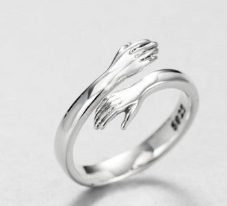Adjustable Couple Ring – Open Band Love Ring for Lovers