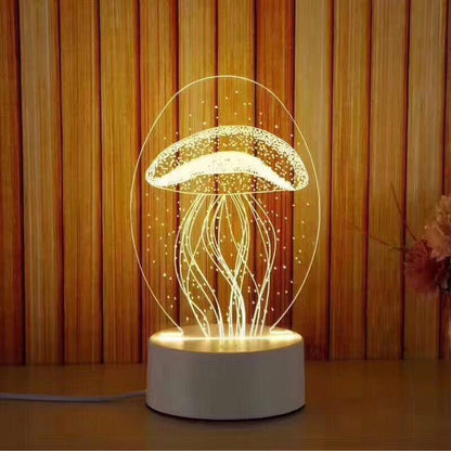 Creative Electronic LED Night Light – Bedroom & Bedside Decor