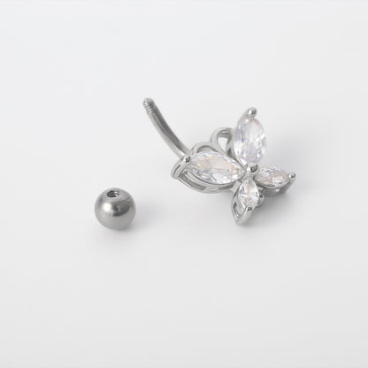Butterfly Elegance: Creative Body Jewelry for Bold Fashionista