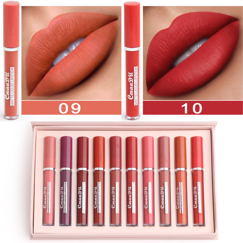 Waterproof Matte Lipstick for Women – Long-Lasting, Non-Stick Cup Formula
