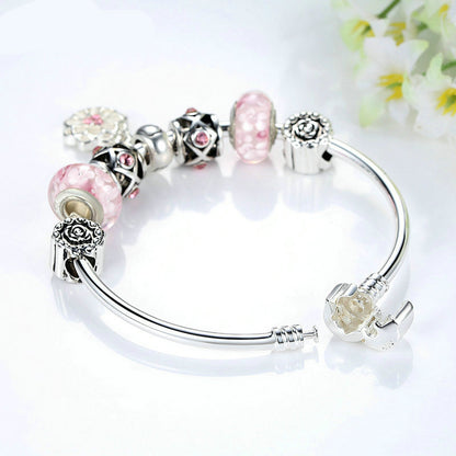 DIY Beaded Glazed Bracelet – Customizable Handmade Jewelry for Women