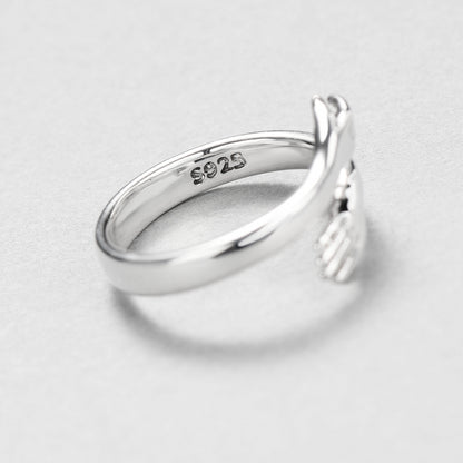 Adjustable Couple Ring – Open Band Love Ring for Lovers