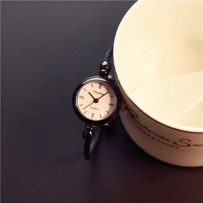 Bold Elegance – Iron Chain Watch for Her