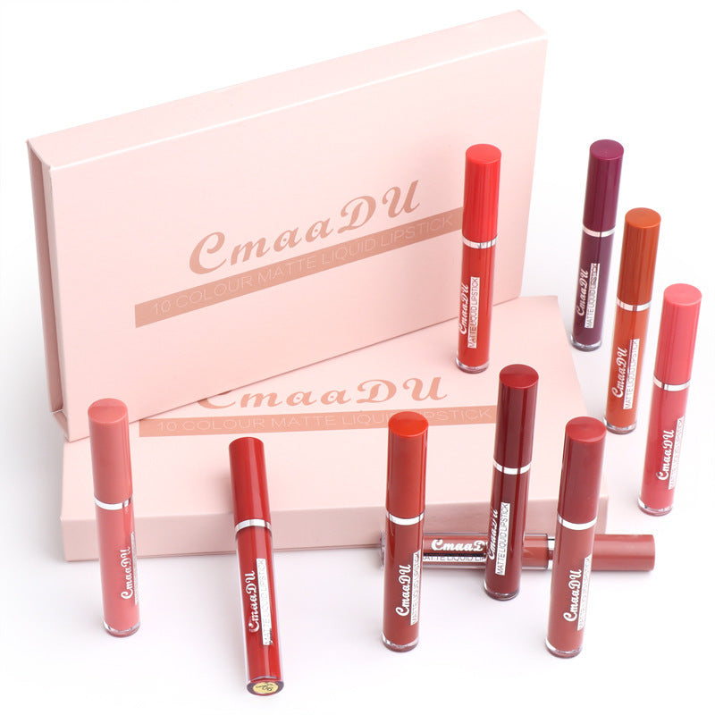 Waterproof Matte Lipstick for Women – Long-Lasting, Non-Stick Cup Formula