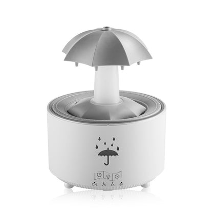Raindrop Aromatherapy Humidifier – Rotating Water Drop Diffuser for Home & Office