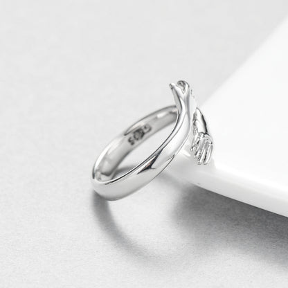 Adjustable Couple Ring – Open Band Love Ring for Lovers