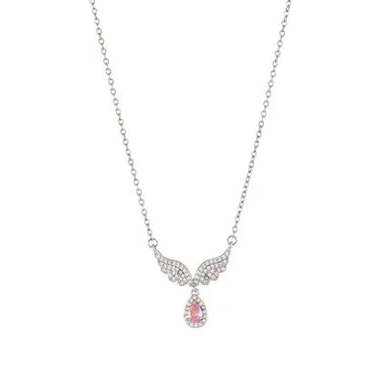 S925 Sterling Silver Fishtail Pendant Necklace for Women – Minimalist Design