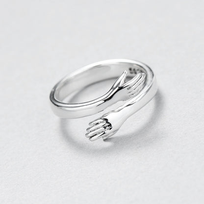Adjustable Couple Ring – Open Band Love Ring for Lovers