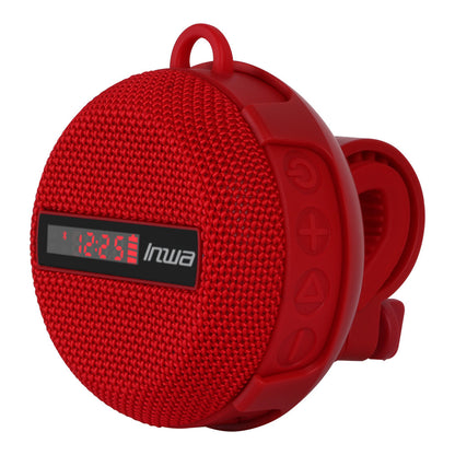 Smart LED Display Bluetooth Speaker – Portable Waterproof Wireless Cycling Speaker with Subwoofer, TF Card Support, Hands-Free Calling, and Dustproof Outdoor Design