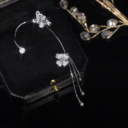 Delicate Butterfly Tassel Earrings – Perfect for Women’s Everyday Style