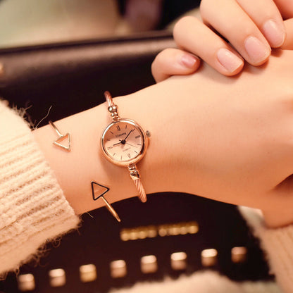 Bold Elegance – Iron Chain Watch for Her