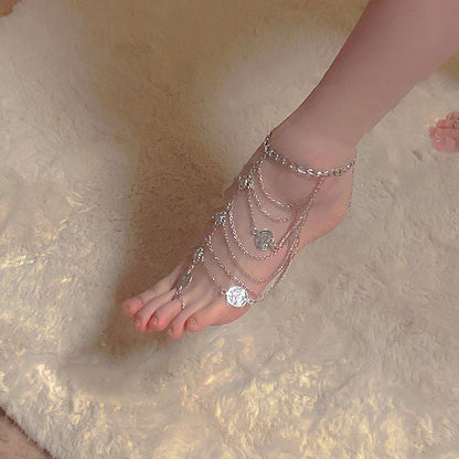 Vintage-Inspired Exotic Anklet – Elegant & Unique