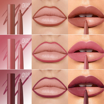 12-Color Matte Lip Liner Collection