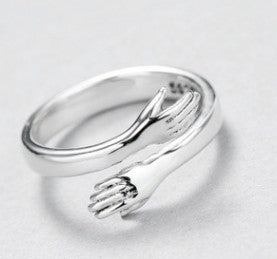 Adjustable Couple Ring – Open Band Love Ring for Lovers