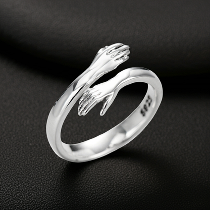 Adjustable Couple Ring – Open Band Love Ring for Lovers