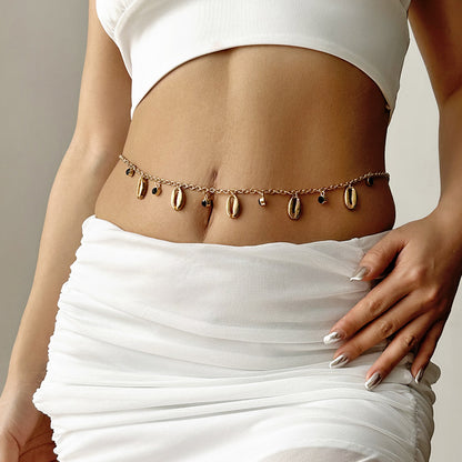 Women’s Scallop Shell Body Chain – Hot Girl Party Personality Jewelry