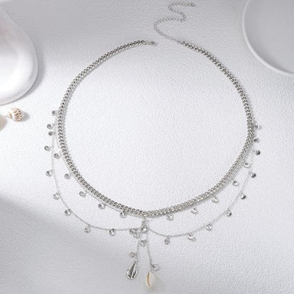 Women’s Scallop Shell Body Chain – Hot Girl Party Personality Jewelry