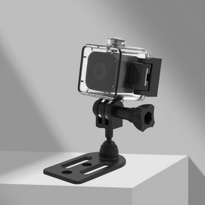 Mini Action Camera 1080P Full HD | SQ28 Waterproof Sports Camera with Auto AI Night Vision, Rechargeable Battery, and Outdoor HD Aerial Photography