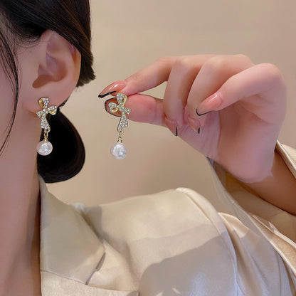 Elegant Butterfly Rhinestone Earrings – Trendy INS-Inspired Fashion Jewelry