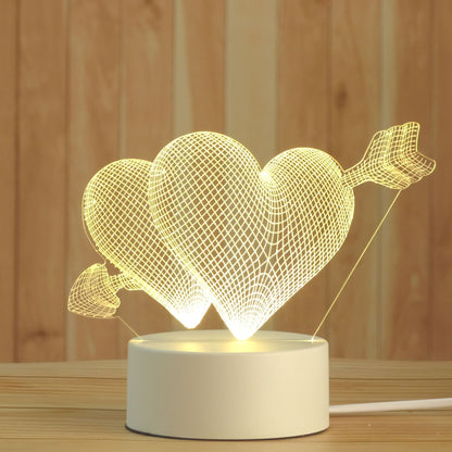 Creative Electronic LED Night Light – Bedroom & Bedside Decor