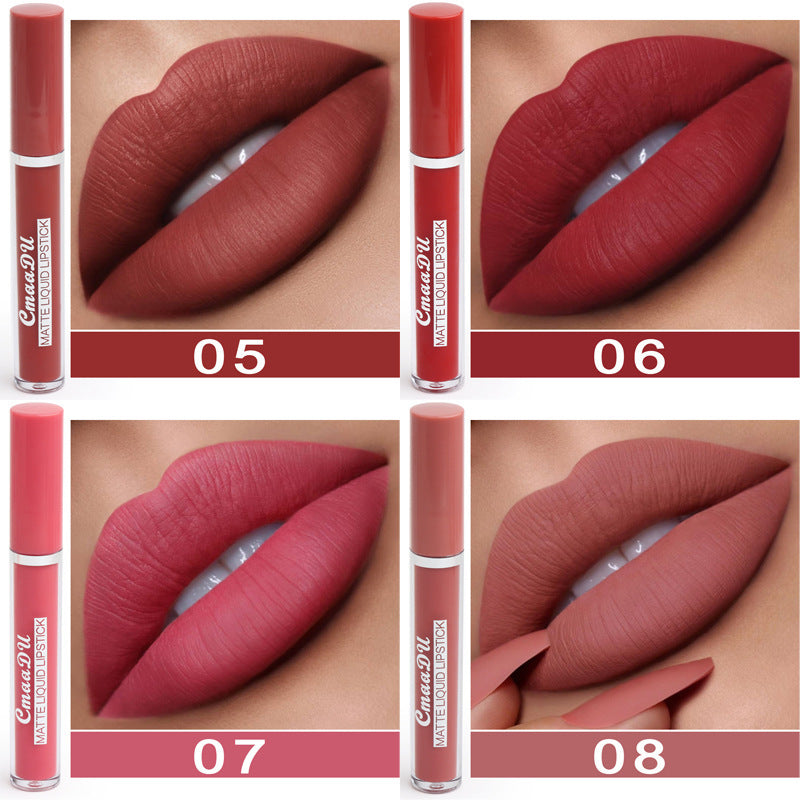 Waterproof Matte Lipstick for Women – Long-Lasting, Non-Stick Cup Formula