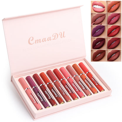 Waterproof Matte Lipstick for Women – Long-Lasting, Non-Stick Cup Formula
