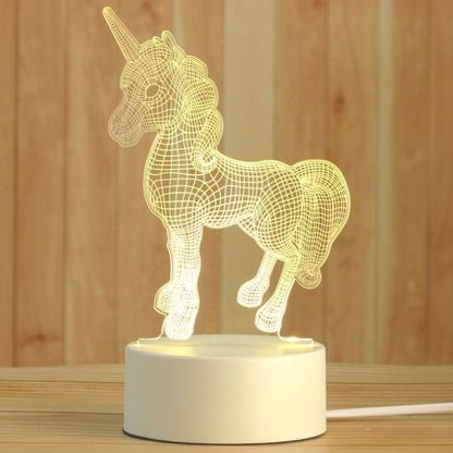Creative Electronic LED Night Light – Bedroom & Bedside Decor