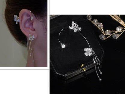 Delicate Butterfly Tassel Earrings – Perfect for Women’s Everyday Style