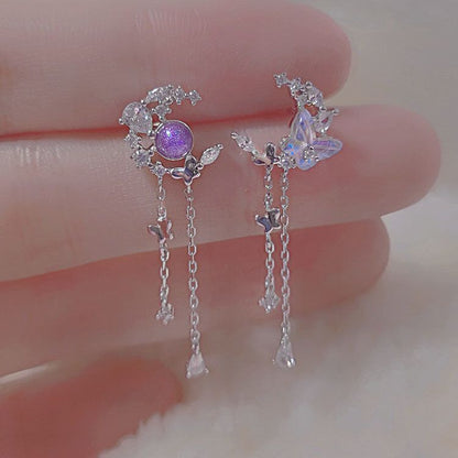 Luxury Butterfly Tassel Earrings – Summer-Ready Versatile Fashion Jewelry