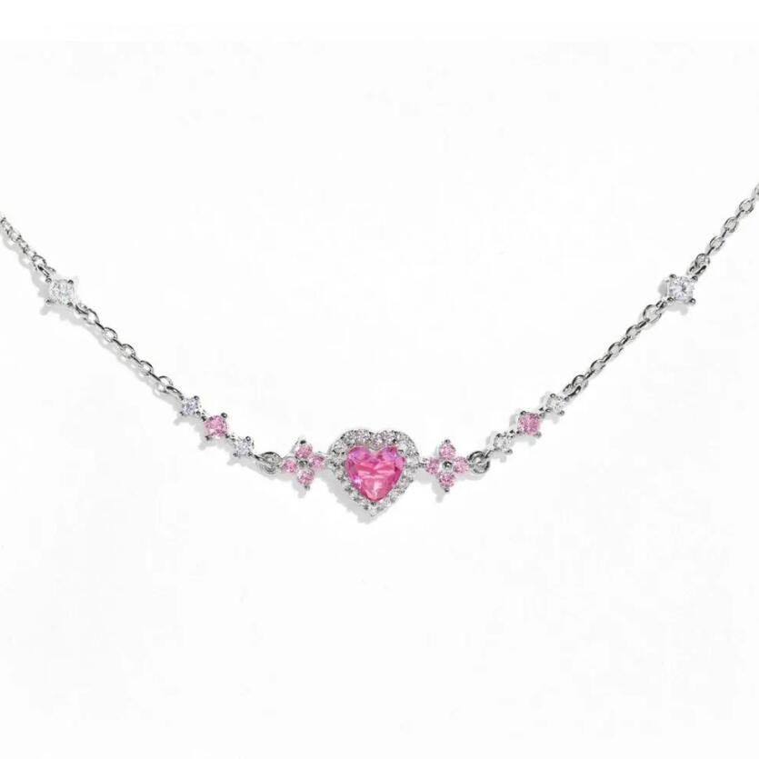 Sweet Bow Heart Rhinestone Chain Bracelet – Y2K Inspired Valentine's Day Fashion