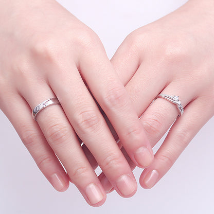Classic Simple Couple Ring – Perfect for Partners