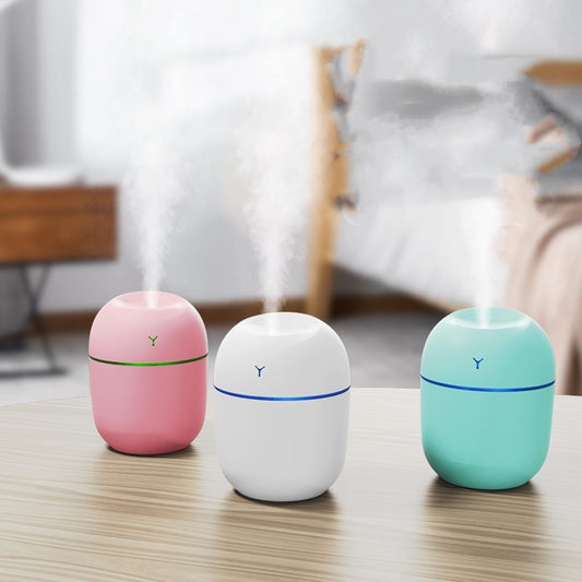USB Silent Humidifier – Portable Ultrasonic Mini Air Diffuser for Office, Bedroom & Car