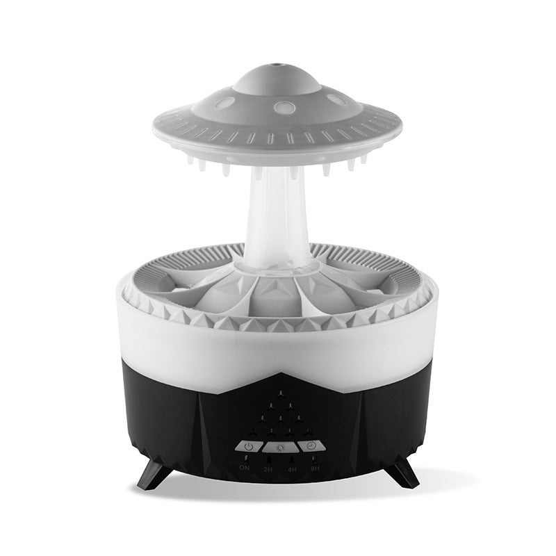 UFO Raindrop Humidifier – USB Cool Mist Aromatherapy Diffuser for Home, Office & Bedroom